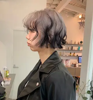 ショート カヨコ/ハイトーン /透明感カラーのヘアスタイル