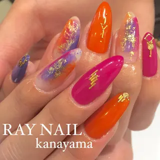 ネイル Arowa 伊田のネイルデザイン