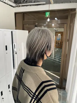 ショート カラー メンズ ダブルカラー/ 髪質改善💎安藤のヘアスタイル