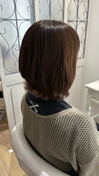 ショート カラー 似合わせ 顔周りYUUGAのヘアスタイル