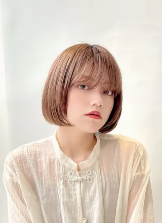 ロング 縮毛矯正 山口 詩織のヘアスタイル