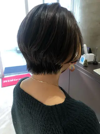 ショート kaho.🌿 ショートヘア⭐️のヘアスタイル