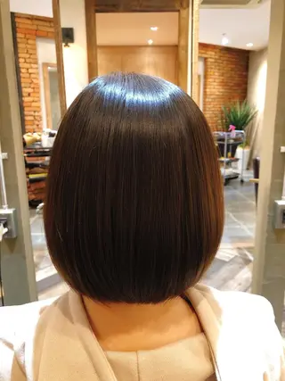 ショート カラー hair care ACRO店長　谷のヘアスタイル