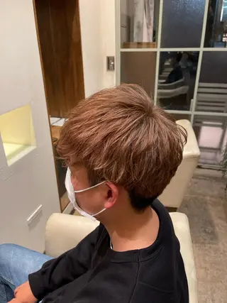 ショート 艶髪カラー😊 西久保光✂️のヘアスタイル