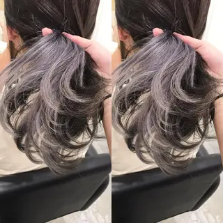 セミロング カラー ヘアアレンジ 縮毛矯正 髪質改善寺坂雄飛💐のヘアスタイル
