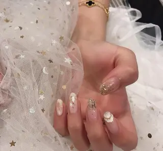 カラー ネイル Moonstone Salonのネイルデザイン