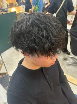 パーマ ヘアアレンジ メンズ 《メンズ特化》 早川 愛斗のヘアスタイル