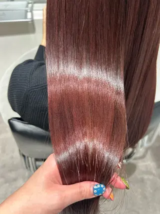 ロング カラー トキタ アオイのヘアスタイル