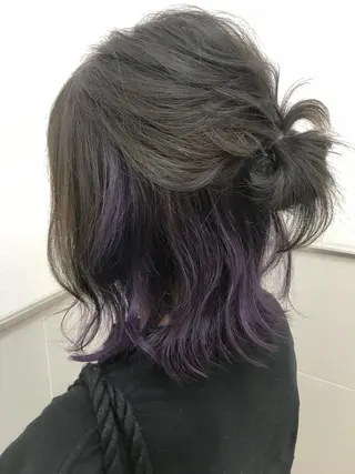 ミディアム メンズサロン アソビ元町のヘアスタイル