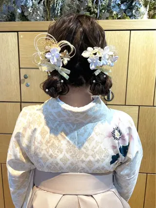 🎀モモ🎀 透明感カラーモデルのヘアスタイル