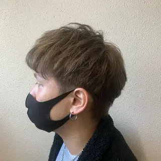 ショート カラー メンズ 💈メンズ💈 池田蒼竜のヘアスタイル
