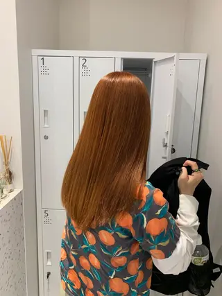 ロング カラー 🥀韓国ヘア🥀 宮津真菜のヘアスタイル
