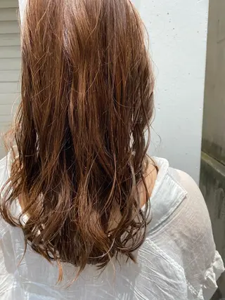 ロング カラー お任せヘア☘️☘️ 及川渚のヘアスタイル