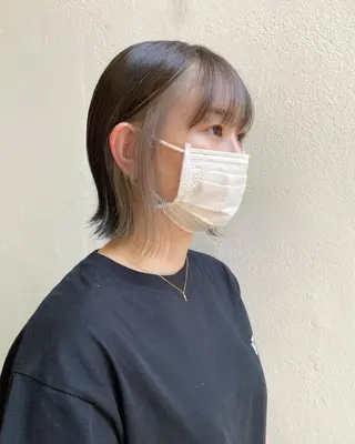 ショート yume🫧 ハイトーン/ブリーチのヘアスタイル