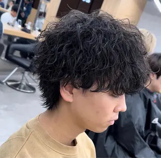 パーマ メンズ ayu ♥のマツエク・マツパデザイン