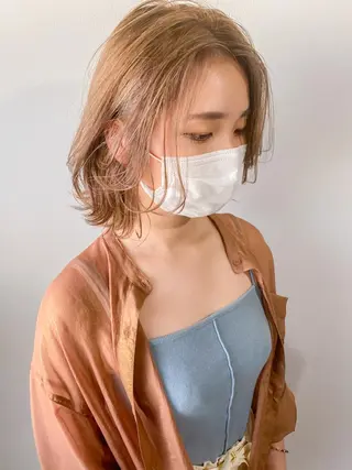 ミディアム カラー 栄・伏見 JOULE'Sのヘアスタイル