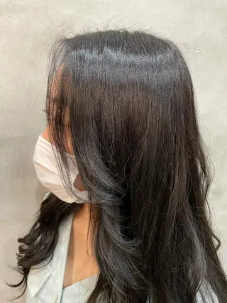 ロング カラー 【ピンク/韓国ヘア/ ヘアセット】亜海のヘアスタイル