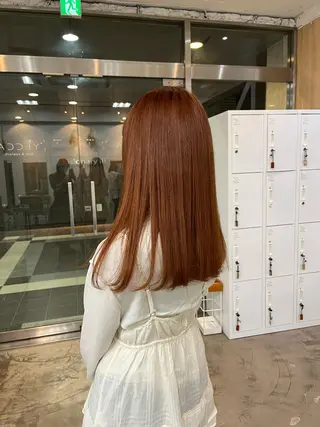 セミロング デザインカラー /るあんのヘアスタイル