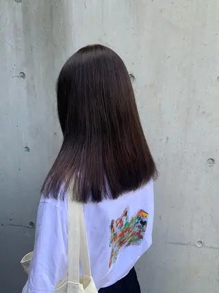 セミロング 山本 晶大のヘアスタイル