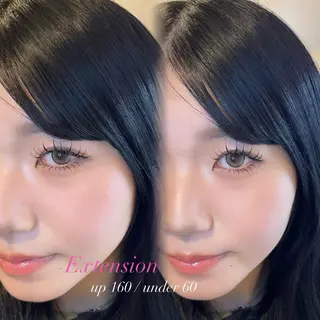 マツエク・マツパ Mell Yuuna ♡パリエク /束感のマツエク・マツパデザイン