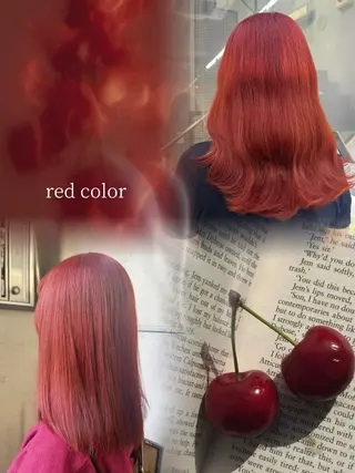 セミロング カラー 🍊暖色/ショート chihiro🌼ོのヘアスタイル