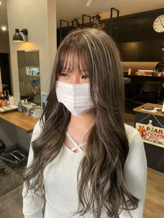 ロング haku hair salon所属・わたぬき りるのヘアスタイル
