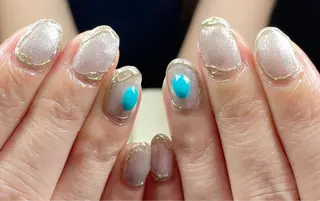 ネイル ニュアンスネイル🌈 MYU Nailsのネイルデザイン