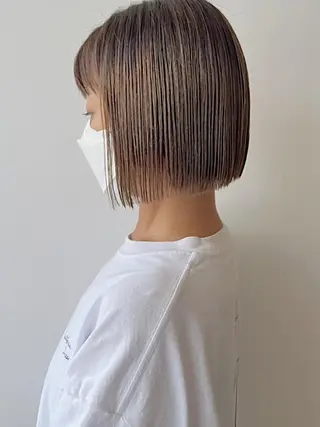 ショート 平尾駅直結/徒歩0分 イノセントヘアのヘアスタイル