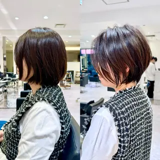 ショート お悩み解決ひし形 ショート✂️ イガワのヘアスタイル