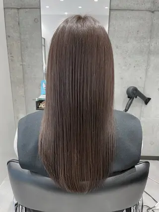 ロング カラー ドライ カット✂️髪質改善のヘアスタイル