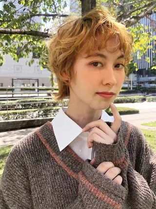 ショート カラー 🌱艶髪カラー🌱 Karinのヘアスタイル