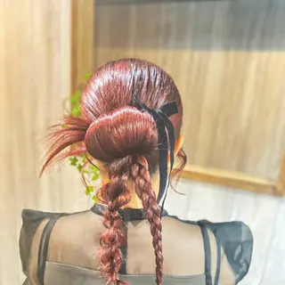 ロング ヘアアレンジ 垢抜けメイク✖️盛れ るヘア/SAORIのヘアスタイル