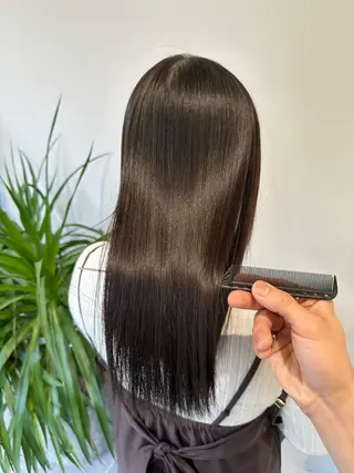 ミディアム カラー 美髪特化✨ 伊織✨縮毛矯正✨のヘアスタイル