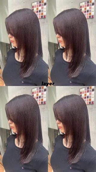 ミディアム コバヤシ ラムのヘアスタイル