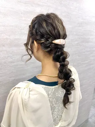 ヘアアレンジ 鈴木 芽香のマツエク・マツパデザイン