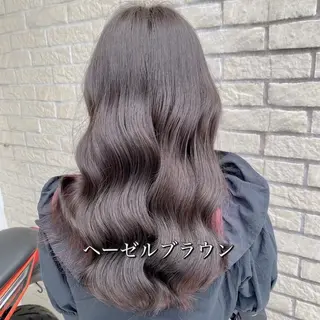 ロング カラー 成瀬スパイラル パーマ清水大隼のヘアスタイル
