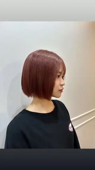 ショート カラー houda marinのヘアスタイル