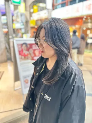 ロング RI HOのヘアスタイル