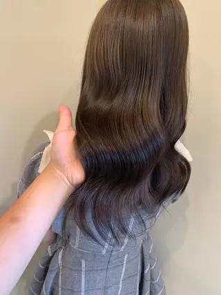 ロング カラー 艶髪レイヤー上田 紗也🇰🇷💗のヘアスタイル