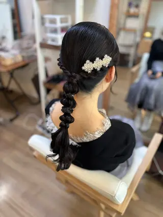 ヘアアレンジ 早朝✨ヘアセット 着付け/清水玲歌のヘアスタイル