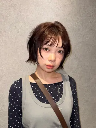 ミディアム カラー ハイトーン/レイヤー /ウルフ⭐️永田⭐️のヘアスタイル