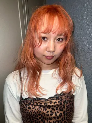 ロング カラー eim AYUKAのヘアスタイル