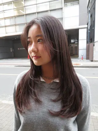 ロング み うのヘアスタイル