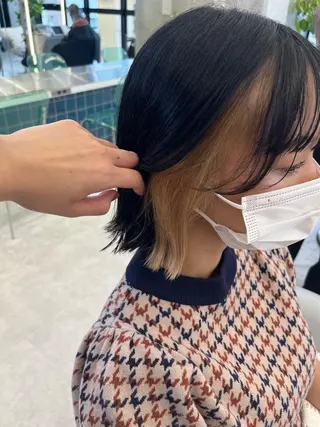 ショート Yurina 💖透明感カラー💖のヘアスタイル