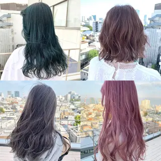 カラー インナーエクステ渋谷 🦋KAJIのヘアスタイル