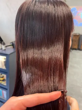 セミロング SIKI yuuna レイヤーカット🪽のヘアスタイル