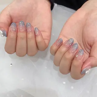 ネイル mayu🎀zina 船橋南口/パラジェルのネイルデザイン