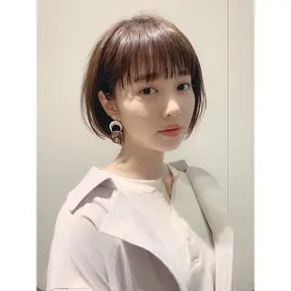 ショート 牧野美波💎ショート ヘア/カット/天神のヘアスタイル