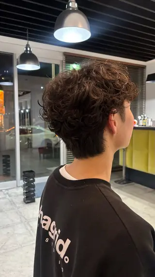 パーマ Buddyhair LEAP所属・ひいろ パーマ/ダブルカラーのヘアスタイル