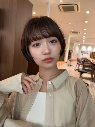 ショート 羽田 ひろむのヘアスタイル